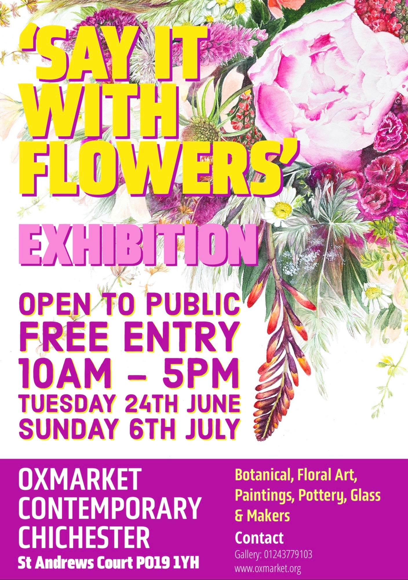 'Say It with flowers'