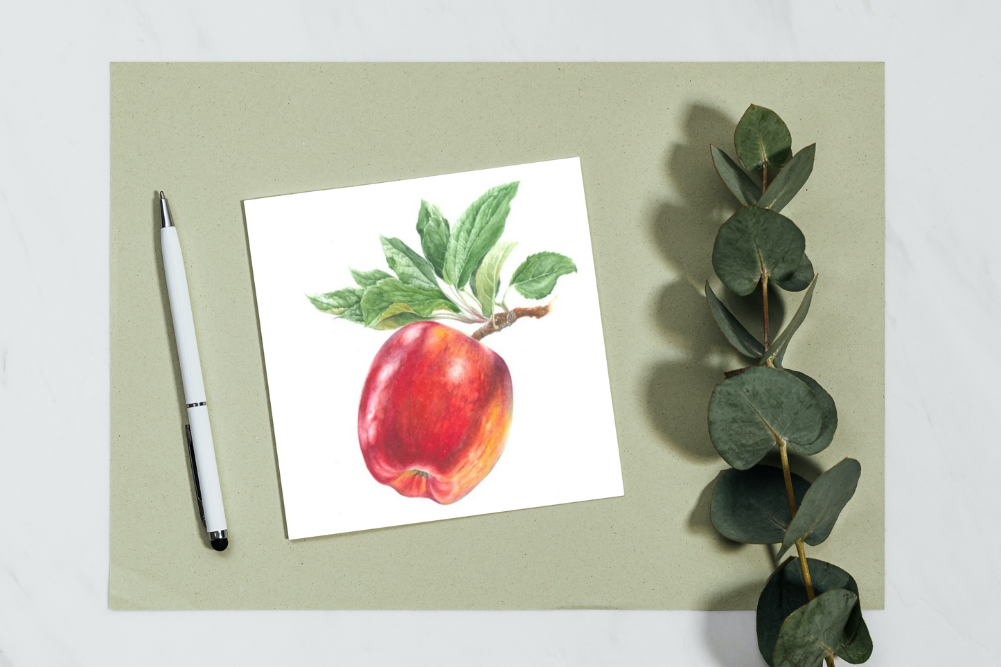 Blackmoor Estate Apples And Cherries Greeting Card Collection